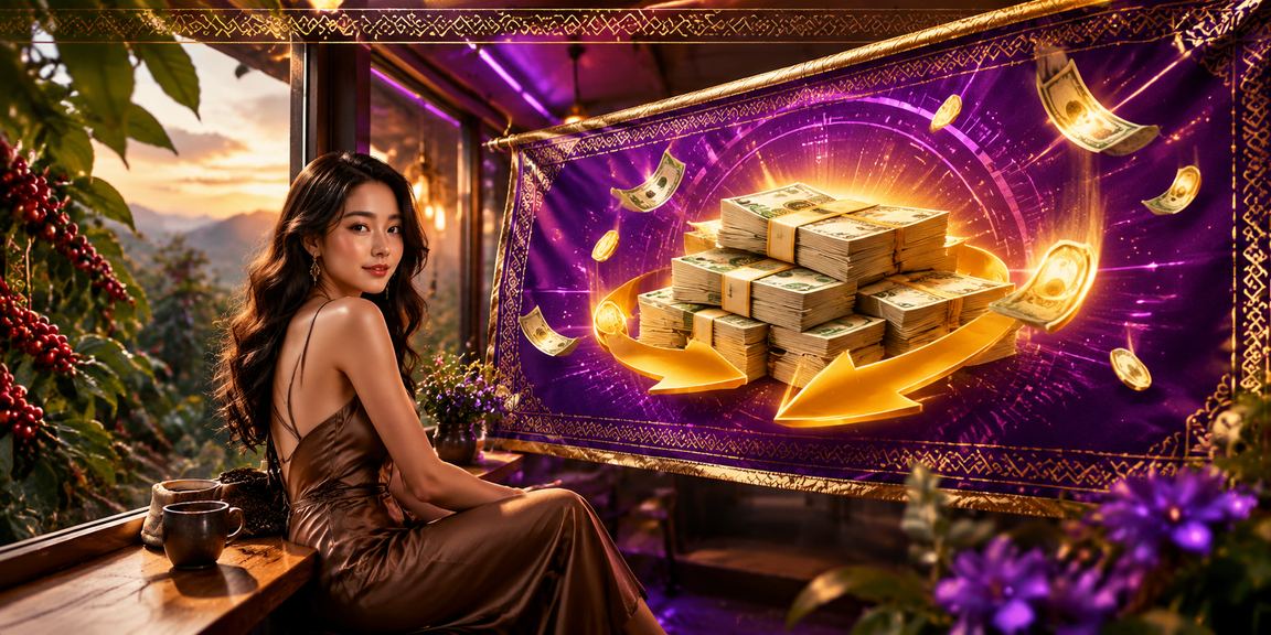 Người dùng tại Buôn Ma Thuột kiểm tra cashback và bonus trong khi uống cà phê buổi sáng