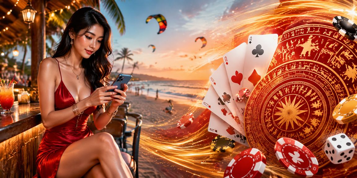Game thủ tại Mũi Né chơi game bài trên điện thoại với 9350